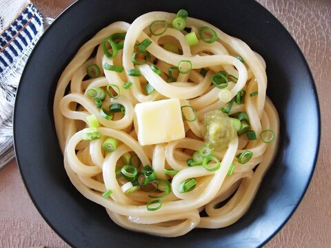 めんつゆバターうどん